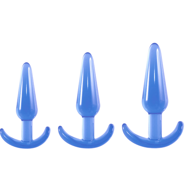 Excellent Power Butt Fantasy Triple Tapered Butt Plug Set - Butt Plugs