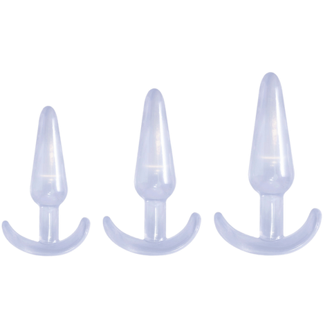 Excellent Power Butt Fantasy Triple Tapered Butt Plug Set - Butt Plugs