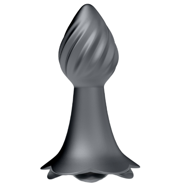 Iceberg Rose 10 Rhythms Vibrating Anal Plug - Butt Plugs