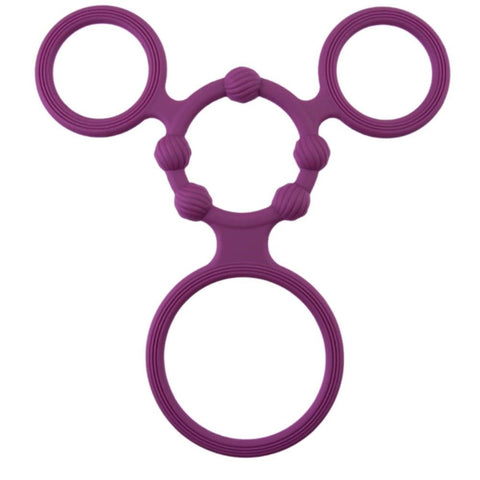 Triple Ring With Ball Stretcher by NANMA Corporation - Ball Stretchers and Crushers