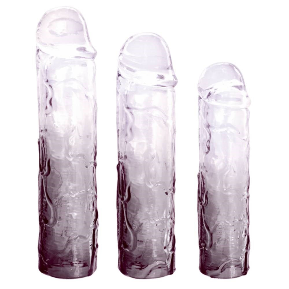 Massive 3 in 1 Mens Penis Extension Sleeve - Penis Sleeves and Extenders