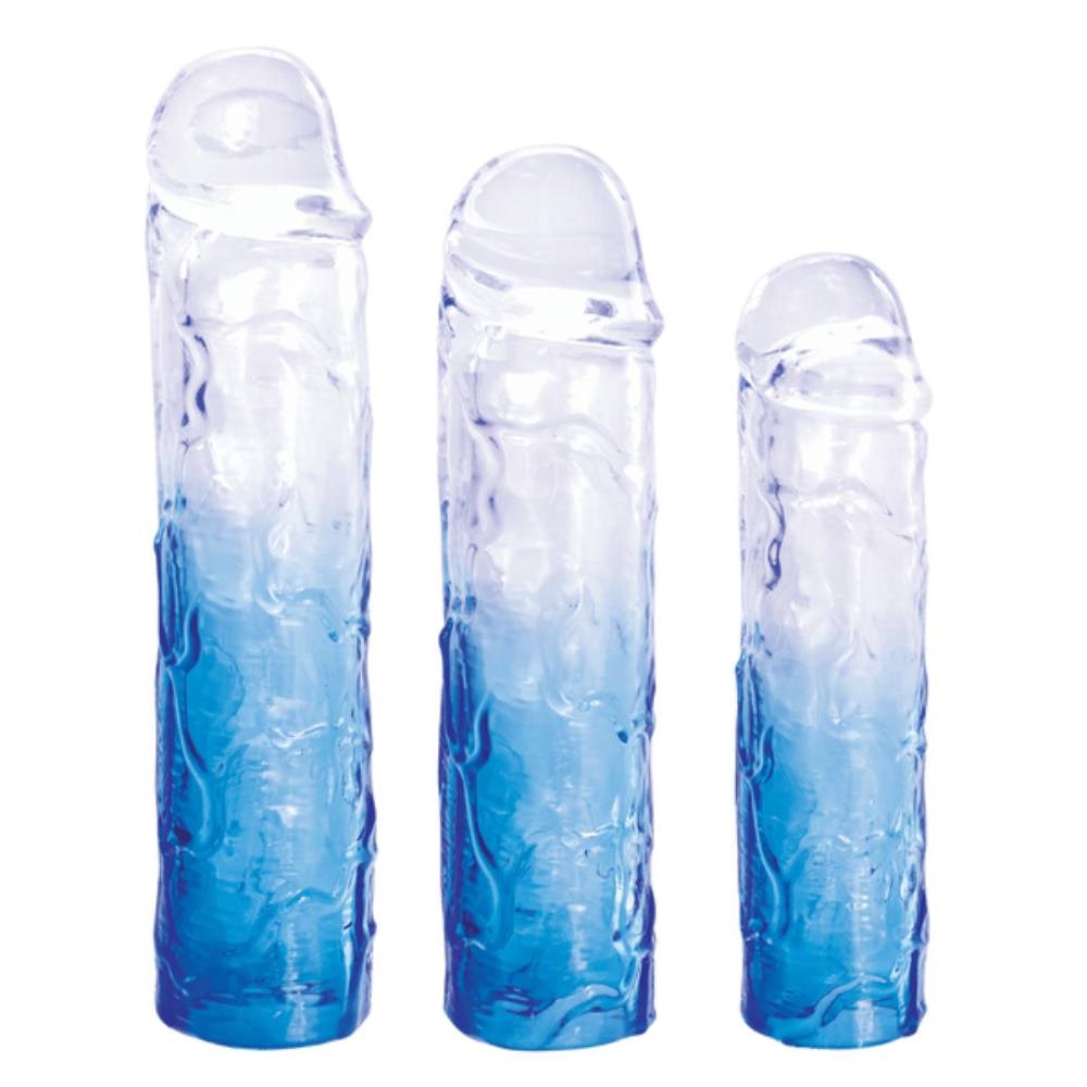 Massive 3 in 1 Mens Penis Extension Sleeve - Penis Sleeves and Extenders