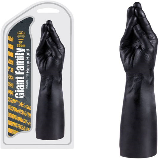 Giant Family 13 Inches Horny Hand Realistic Dong