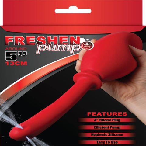 Freshen Pump Anal Douche Red by NANMA Corporation - Enemas and Douches