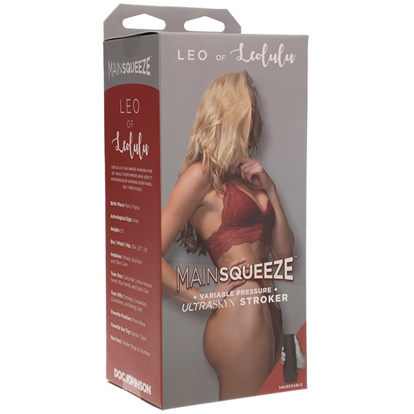 Main Squeeze LEO Of Leolulu Realistic Pussy Mens Stroker - Masturbators and Strokers
