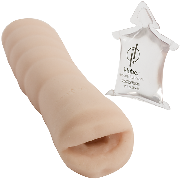 Doc Johnson Quickies To Go ULTRASKYN Male Masturbator Mouth - Masturbators and Strokers