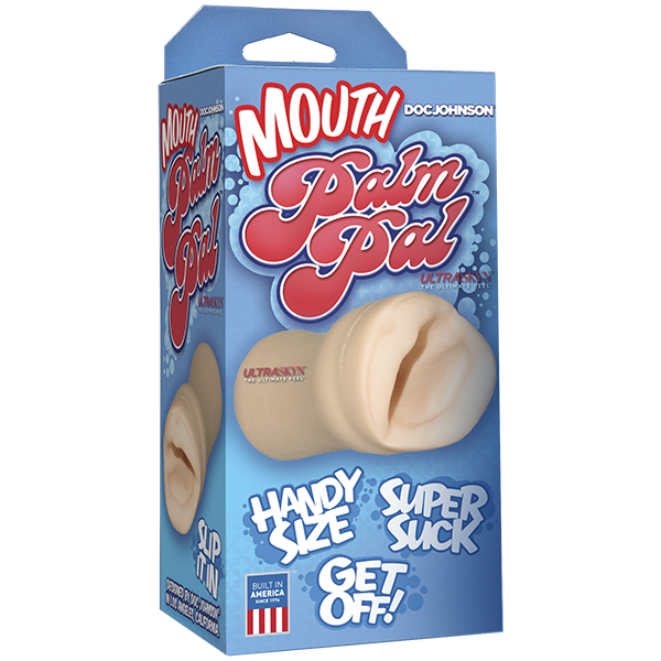Palm Pal Natural ULTRASKYN Realistic Male Masturbator Mouth - Masturbators and Strokers