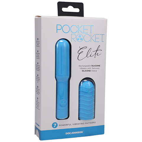 Pocket Rocket Elite Rechargeable Bullet Vibrator - Bullet Vibrators
