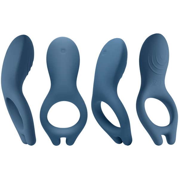 IVibe IRing 10 Function Vibrating Mens Cock Ring Marine Blue - Vibrating Cock Rings