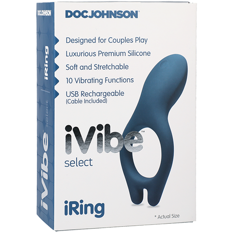 IRing Vibrating Cock Ring by Doc Johnson - Vibrating Cock Rings