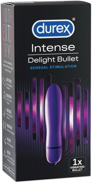 Durex Intense Delight Multi Function Bullet Vibrator - Bullet Vibrators