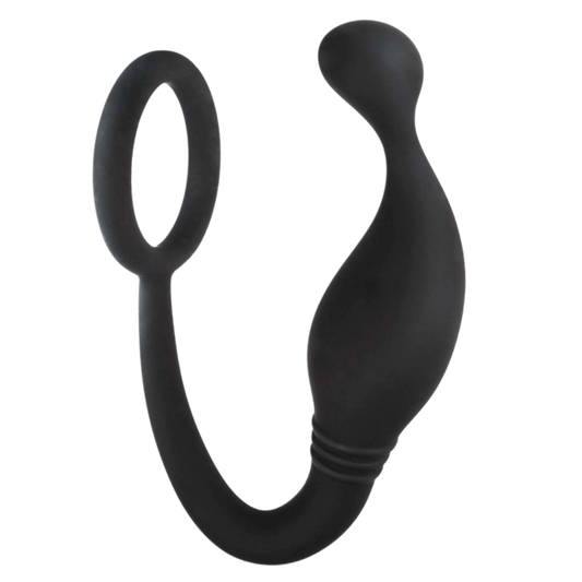 Prostate Plug with Love Ring 5" by NANMA Corporation - Prostate Toys