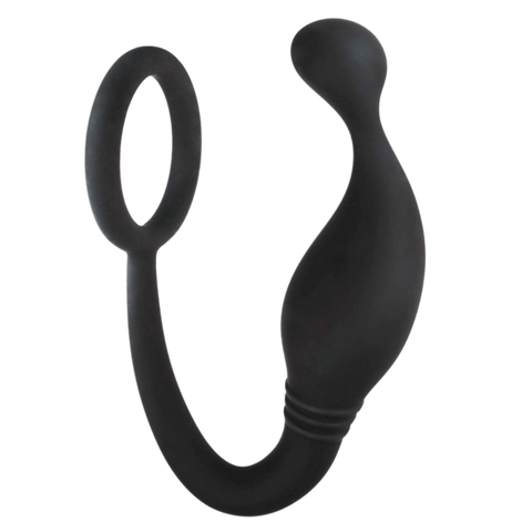 Prostate Plug with Love Ring 5" by NANMA Corporation - Prostate Toys