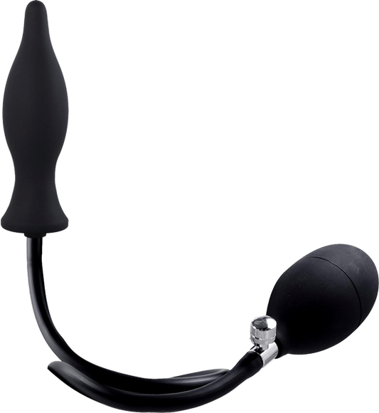 Strafe Inflatable Teardrop Silicone Butt Plug - Butt Plugs