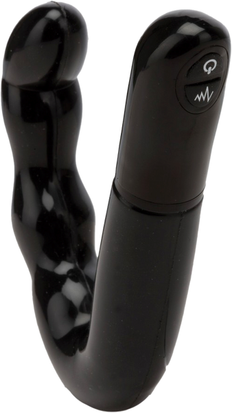 Excellent Power Ebony 10 Function Prostate Massager - Prostate Toys