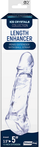 Ice Crystals Collection Penis Length Enhancer - Penis Sleeves and Extenders