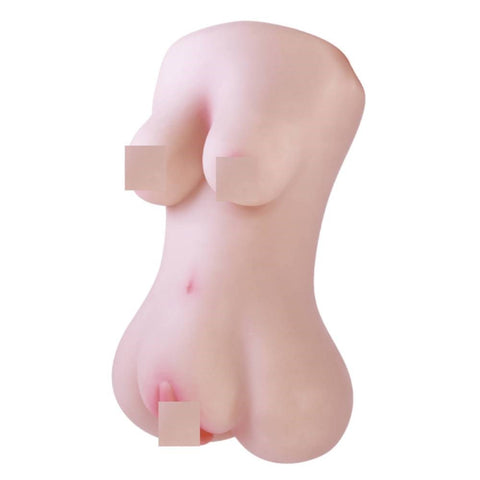 Silicone Life-Like Masturbator 8'' Torso - Realistic Butts And Vaginas