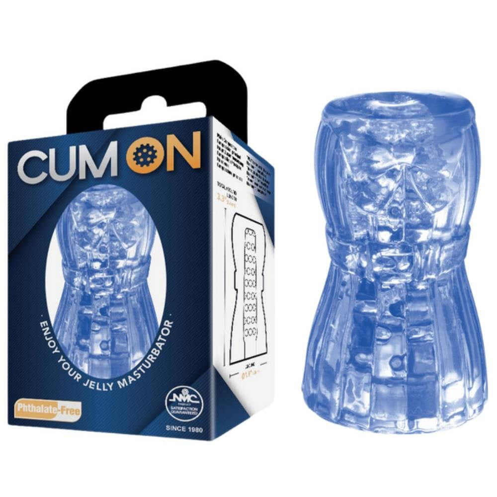 Cum On 3.3 Inches Pocket Jelly Male Masturbator - Masturbators and Strokers