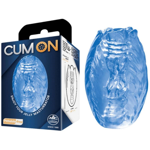 Cum On 3.2 Inches Pocket Jelly Realistic Masturbator - Masturbators and Strokers