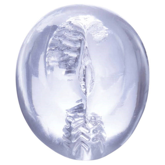 Cum On Pocket Jelly Transparent Mens Masturbator 3.5 Inches