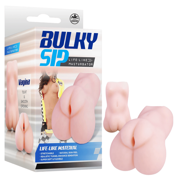 Bulky Sip Stretchable Life Like Vagina Male Masturbator Flesh - Masturbators and Strokers