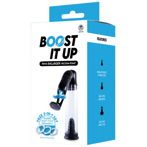 Boost Penis Enlarger Vacuum Pump by NANMA Corporation - Penis Pumps And Stretchers