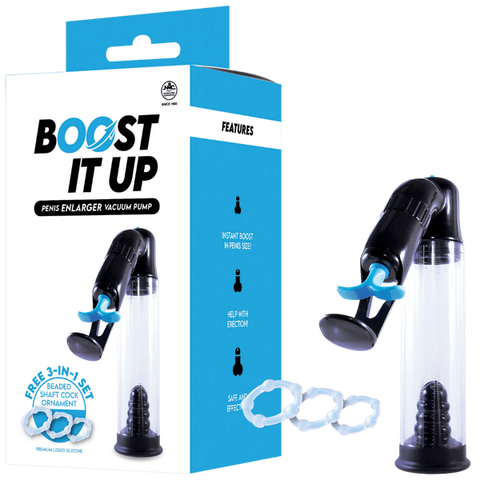 Boost Penis Enlarger Vacuum Pump by NANMA Corporation - Penis Pumps And Stretchers