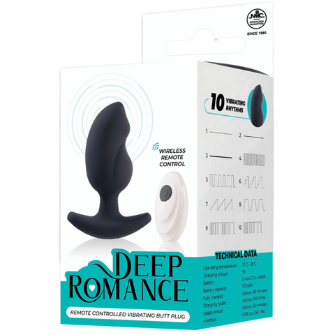 Remote Controlled Vibrating Butt Plug by NANMA Corporation - Butt Plugs