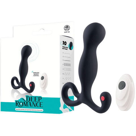 Deep Romance Remote Silicone Prostate Stimulator - Prostate Toys