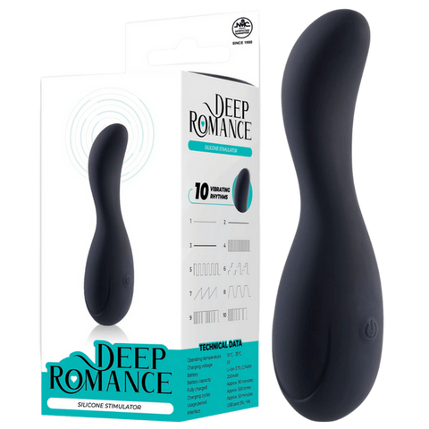 Deep Romance 10 Function G Spot Silicone Stimulator - G-Spot Vibrators
