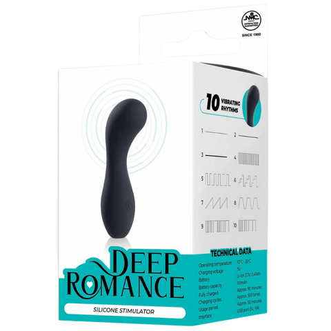 Deep Romance One Touch Control G-Spot Stimulator - G-Spot Vibrators