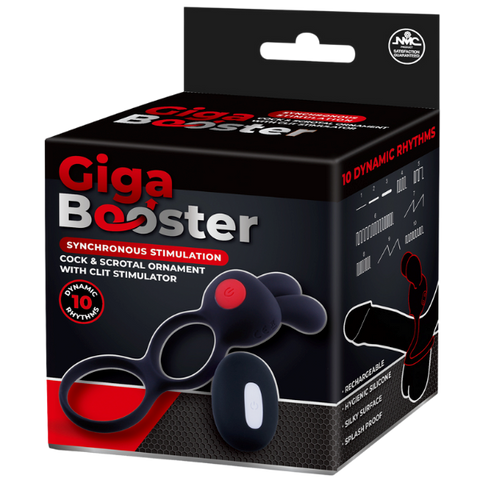Giga Booster Cock & Scrotal Ornament by NANMA Corporation - Vibrating Cock Rings