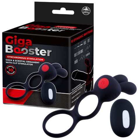 Giga Booster Cock & Scrotal Ornament by NANMA Corporation - Vibrating Cock Rings