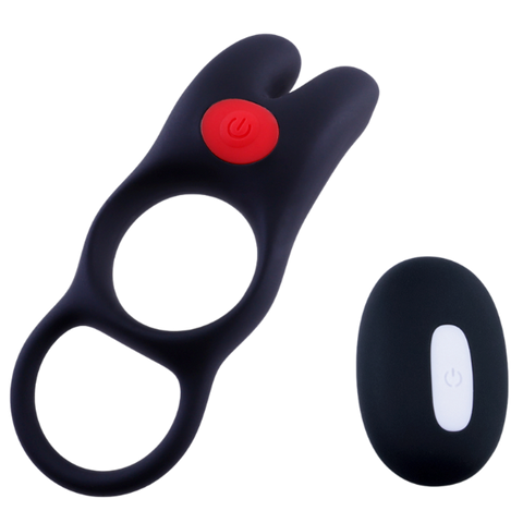 Giga Booster Vibrating Cock Scrotal Ring With Stimulator - Vibrating Cock Rings