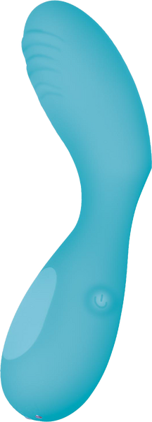 Rechargeable Finger Vibrator Blue by NANMA Corporation - Finger and Tongue Vibrators