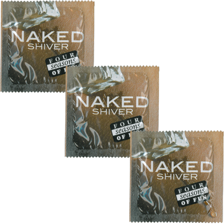 Naked Shiver 144s Condom by Four Seasons - Condoms