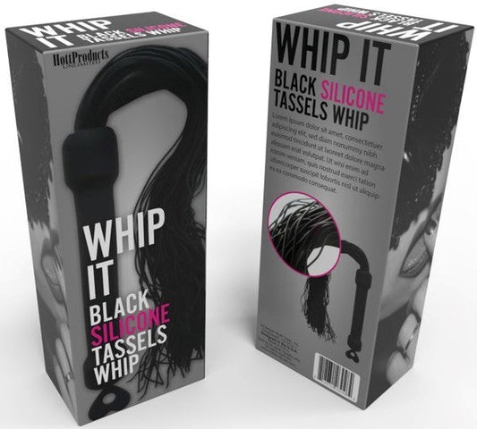 Whip It! Tassel Silicone Tassels Whip by Hott Products - Whips And Crops