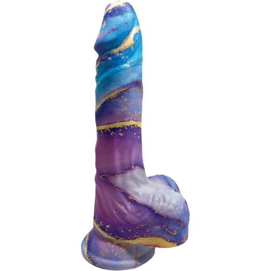Aphrodite 8" Textured Dildo by Hott Products - Realistic Dildos