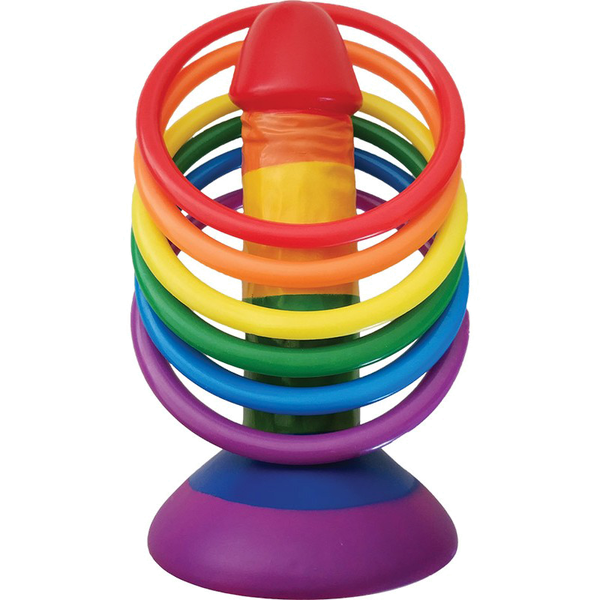 Rainbow Pecker Party Ring Toss - Party Gifts and Novelties