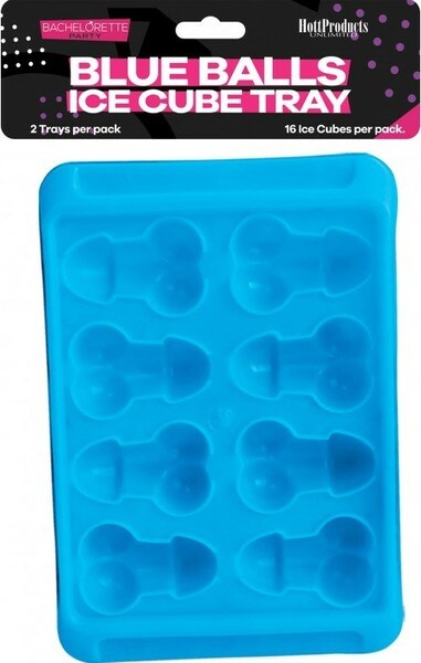 Balls Penis & Balls Shaped Ice Cube Tray by Hott Products - Party Gifts and Novelties