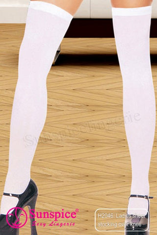 Womens Sheer Leg Stockings Over Knee by Smillie Lingerie - Hosiery