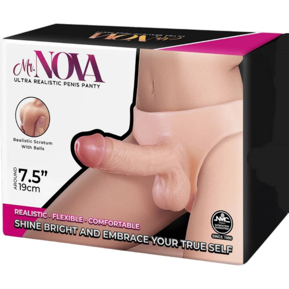 Mr. Nova Ultra Realistic Penis Panty Strap On Sex Toy - Strap On Sextoys