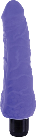 True Feel Soft and Pliable Vibrating Realistic Dildo - Vibrating Dildos