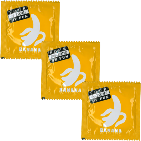 Four Seasons Naked Extra Strength Flavour Condoms 144 Pack