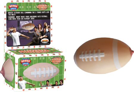 Boobie Football Party Gift by Hott Products - Party Gifts and Novelties