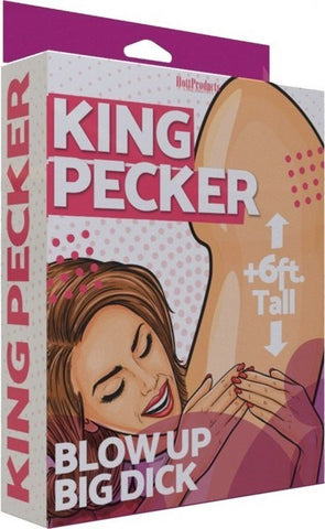 King Pecker Inflatable Doll Party Gift by Hott Products - Party Gifts and Novelties
