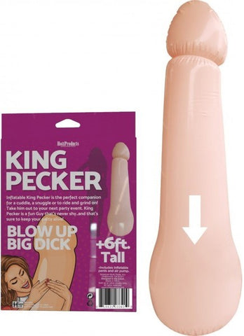 King Pecker Inflatable Doll Party Gift by Hott Products - Party Gifts and Novelties