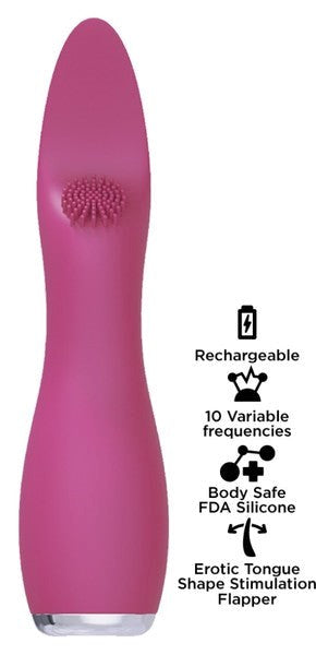 Star Dust Lightspeed Ultrasonic Flapper Vibrator - G-Spot Vibrators