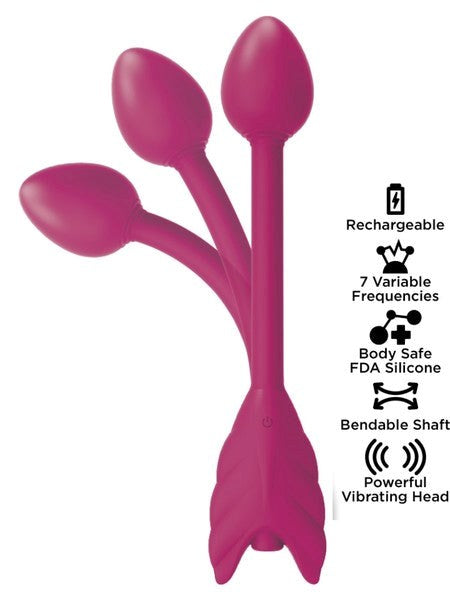 Start Dust Soar Up Bendable Arrow Vibe Vibrator - G-Spot Vibrators