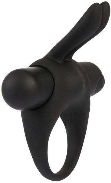 La Viva Babbitty Rabbitty Stretchy Silicone Cock Ring Black